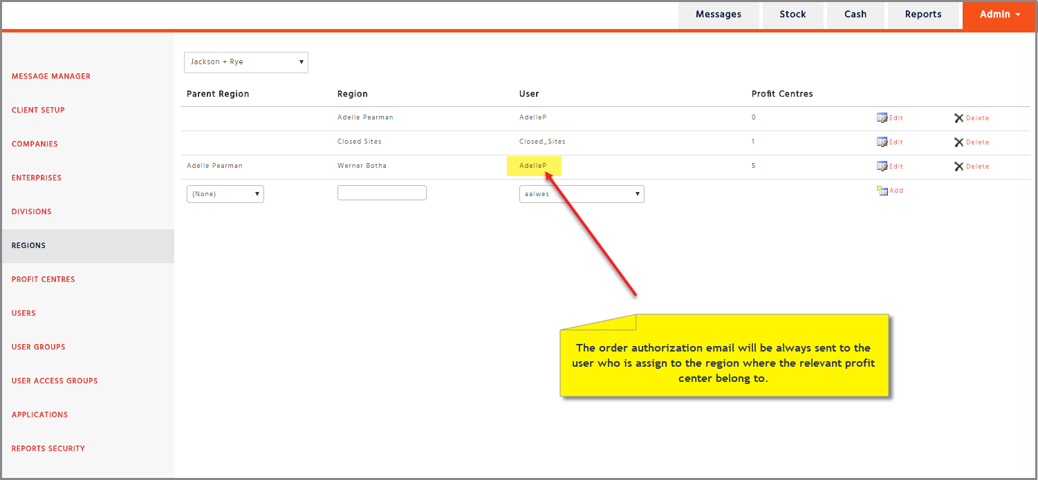Regions And Authorisation Emails.htm